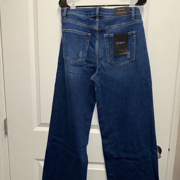 VIRAL BBL MOM JEANS SIZE 32 - Picture 4 of 6